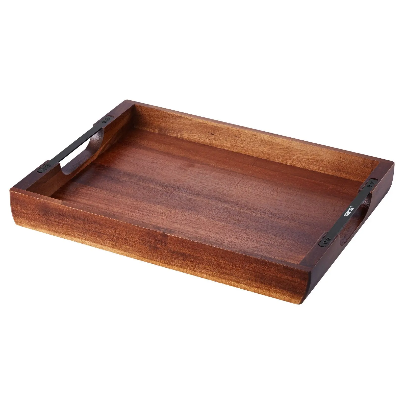 Drift & Den Acacia Serving Tray — Slow Mornings, Carried With Both Hands