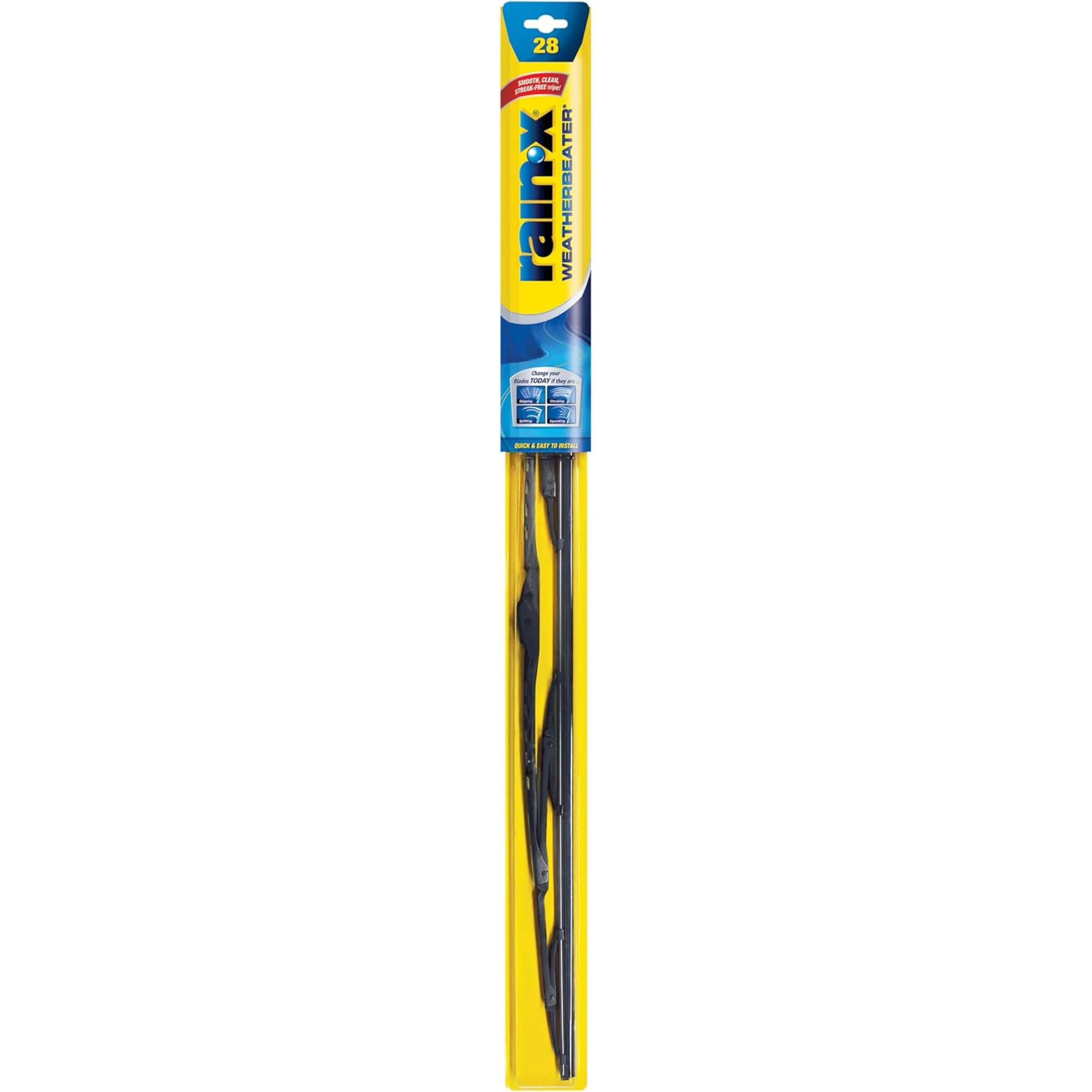RainX RX WeatherBeater Wiper Blades, " Windshield Wipers (Pack Of ), Automotive Replacement Windshield Wiper Blades That Meet Or Exceed OEM Quality And Durability Standards
