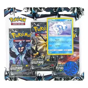 Pokemon Sun and Moon - Ultra Prism 3 Pack Blister Trading Cards