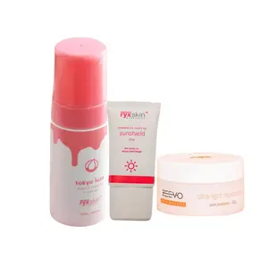 Ryxskin Simple Skincare Routine Set – Cleanse, Hydrate & Protect