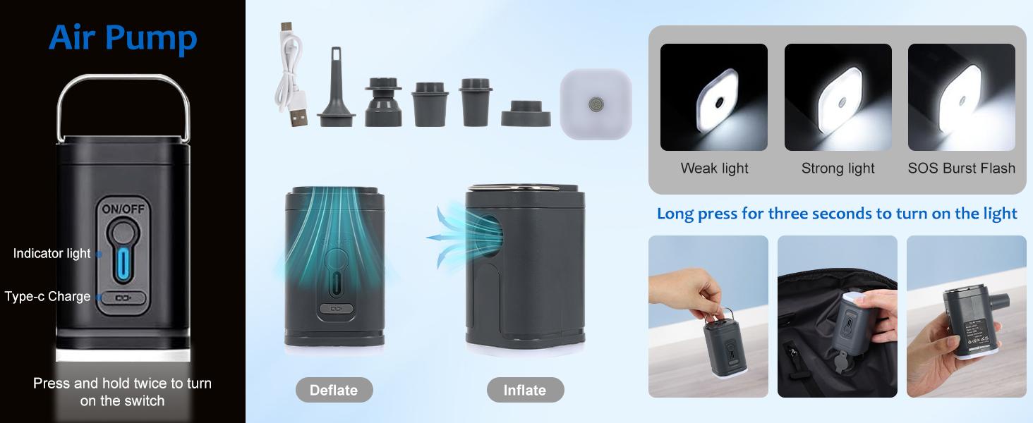 Vacuum Seal Backpack Travel 60L Expandable Backpack with Compression System, TSA Lock Water Resistant Carry-On Backpack (with Pump) Vacuum Seal Backpack Travel 60L Expandable Backpack with Compression System, TSA Lock Water Resistant Carry-On Backpack (with Pump)