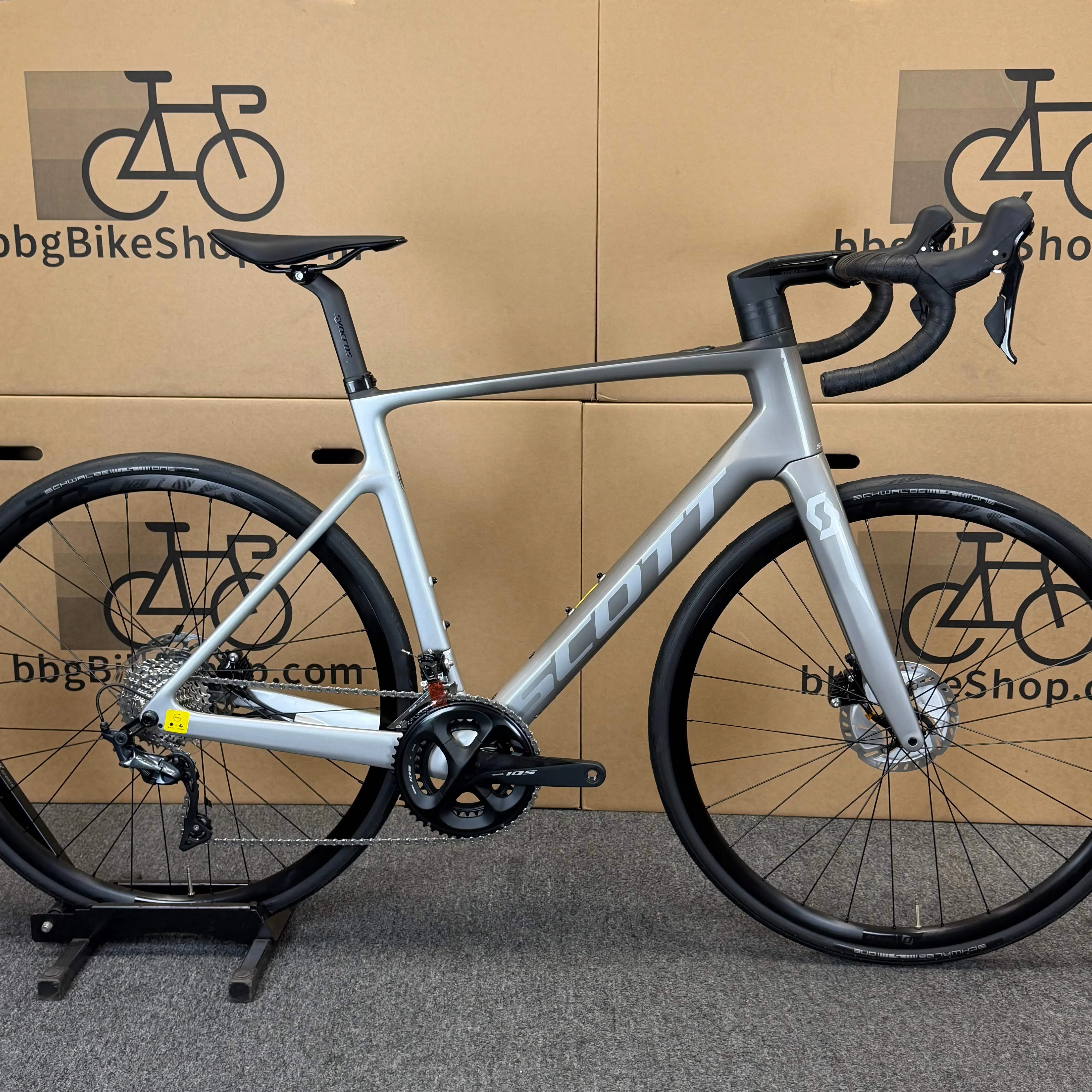 (Demo) Scott Addict eRide 20, Road Carbon Fiber E-Bike-2021, Large 56cm