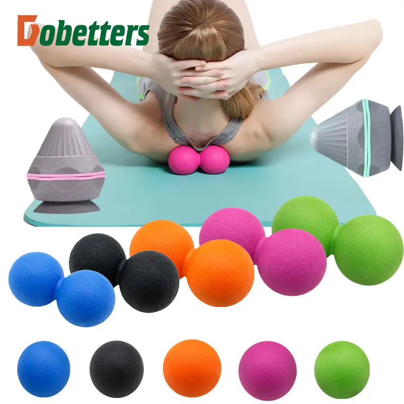 Deep Muscle Relaxation Ball Fascia Ball Crankstick Acupressure Ball Massage Thornyball Massage Fitness Ball TPE Body Care Comfort