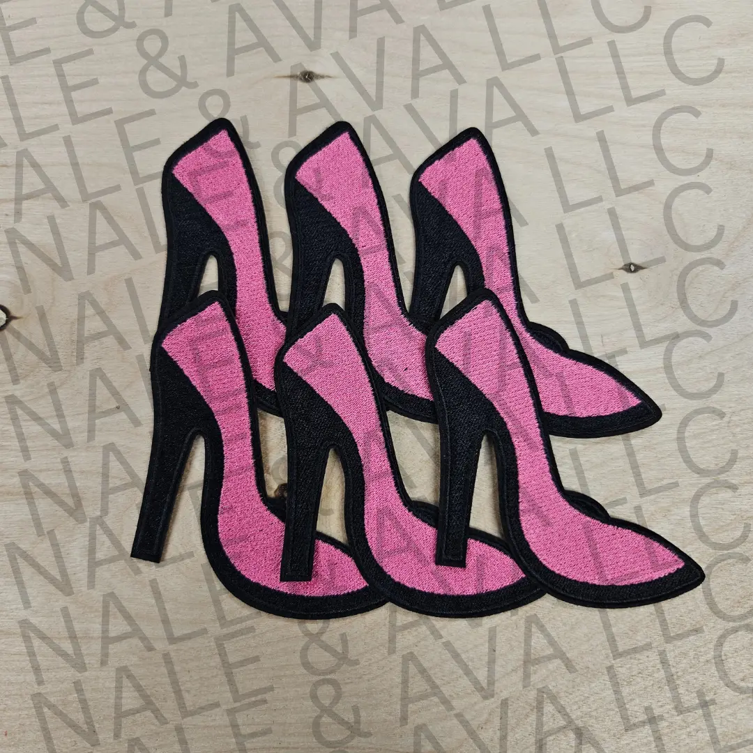 High Heels Hat Patch (3 Patches)