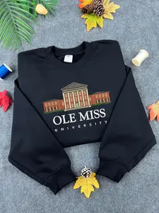 Ole Miss University Embroidered Sweatshirt/Hoodie