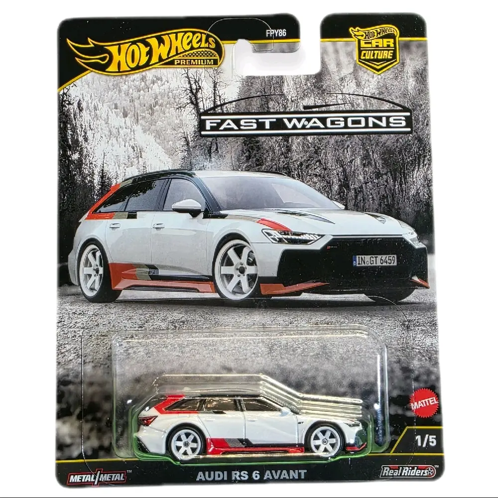 Hot Wheels Premium Car Culture – FAST WAGONS Series – Audi RS 6 Avant (1/5)