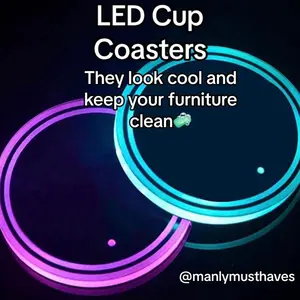 LED coasters