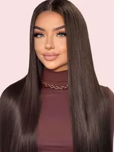 Synthetic 32 Inch Long Silky Straight Hair Bundles, Bone Bulk Hair for Box Braids & Ponytails, All Season Hair Extensions