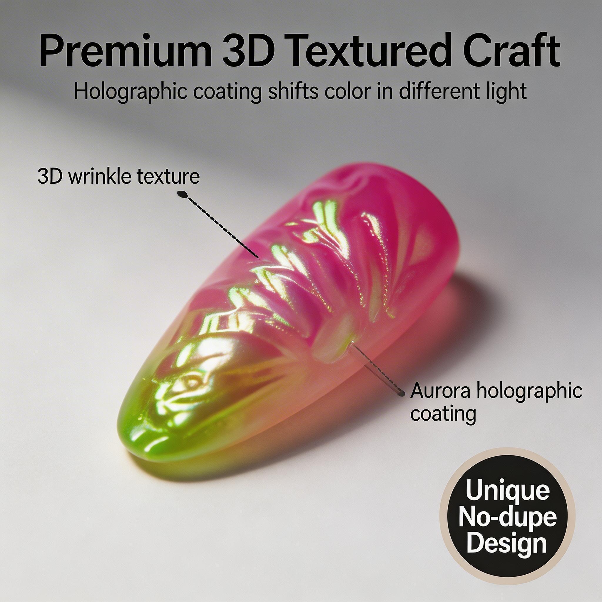 10 nail tips, complete set with tools included