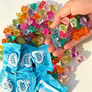 Mini Glow In The Dark Animal Resin Mystery Bags | 50Pcs Individually Wrapped Tiny Figurines for Fairy Garden & DIY Crafts