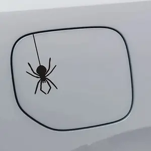 3PCS/SET Spider Car Sticker for Car Fuel Cap, Add Mysterious Mischief Logo to Your Car, A Personalized Item at the Forefront of Dark Car Decoration Fashion, Car Decals