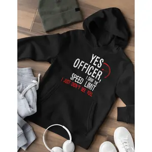 Yes Officer, I Saw The Speed Limit, Hoodie