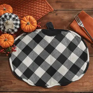 Buffalo Black Check Pumpkin Placemats