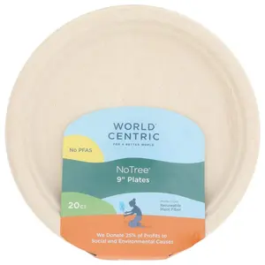 Fiber Plates, 20 pc