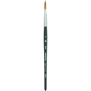 Aqua Elite Series 4850 Synthetic Kolinsky Round Watercolor Paint Brush 6