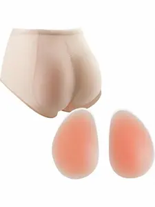 Women's Silicone Butt Pads, Push Up Inserts Fake Buttock Butt Lifter Enhancer Shaper Panties, Women's Underwear Accessories for Daily Wear