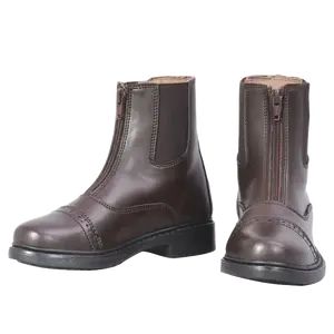 TuffRider Ladies Starter Front Zip Mocha Paddock Boots 3042-118