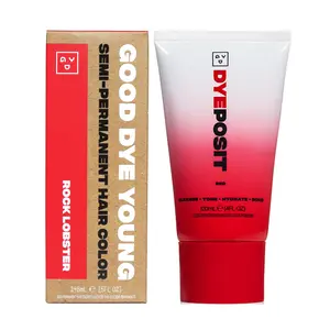 Dye Duos - Rock Lobster 5oz Semi-Perm & 4oz Red DYEposit Dye Exclusive Duo for Bold Color Maintenance
