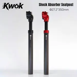 Kwok Mountain Bike Suspension Seat Tube, Adjustable Oil Spring Shock Absorber, Fits Various MTB, City Bikes, Ebike Models, Bicycle Parts