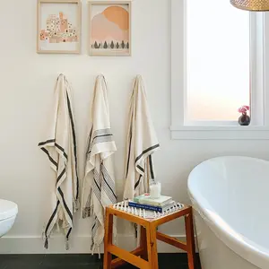 Silvia 100% Cotton Turkish Towel – Soft, Absorbent, and Luxurious Towel for Ultimate Comfort and Style