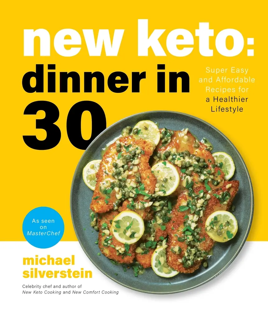 USED Book - New Keto: Dinner in 30: Super Easy and Affordable Recipes for a Healthier Lifestyle by Silverstein, Michael (Paperback) - english