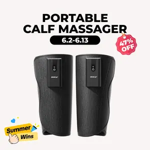 CINCOM Wireless Heated Vibratory Leg Massager - Calf Airbags, Customized Mode, Multiple Intensity Levels, Selfcare Recovery Massage Device, Thoughtful Gift for Women,summerwins