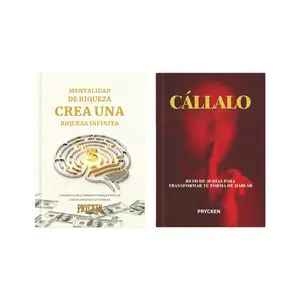 Prycken – 30-Day Dual Mastery Set: Comunicación de Alto Impacto + Mentalidad de Riqueza | Aprende Qué Decir y Cómo Pensar con Prácticas Diarias, Tareas de Reflexión y Estrategias Reales para Transformar tu Boca y tu Mente en 30 Días