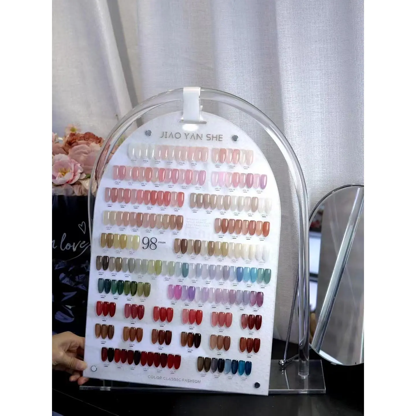 JIAO YAN SHE フラッシュ24色セット JIAO YAN SHE FLASH ON GLITTER (VOL-3) SERIES SET GEL POLISH 30