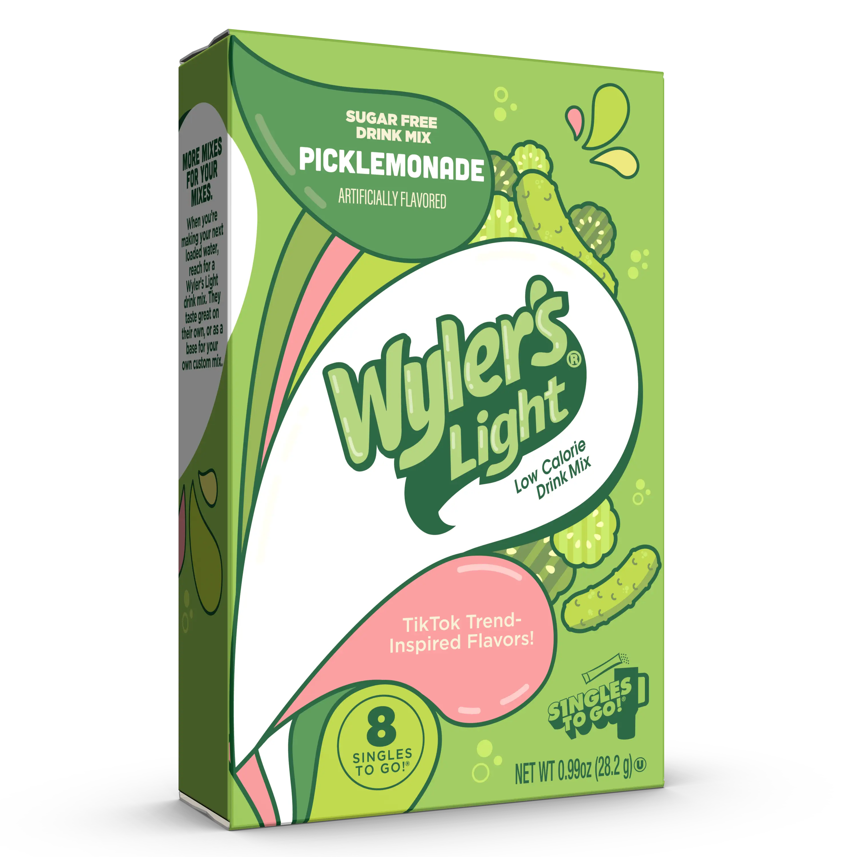 Wyler's Light Watertok Picklemonade Drink Mix, 8 CT
