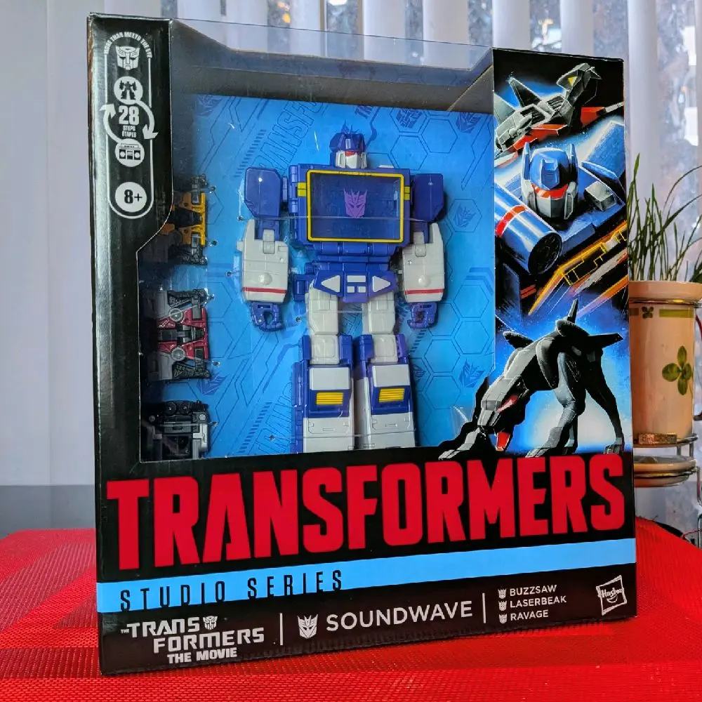 Transformers Studio Series Leader Class Soundwave Action Figure ...