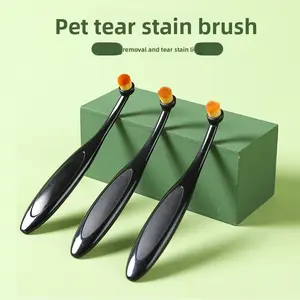 Pet tear stain brush, eye cleaning tear stain powder brush, eye discharge brush, makeup brush