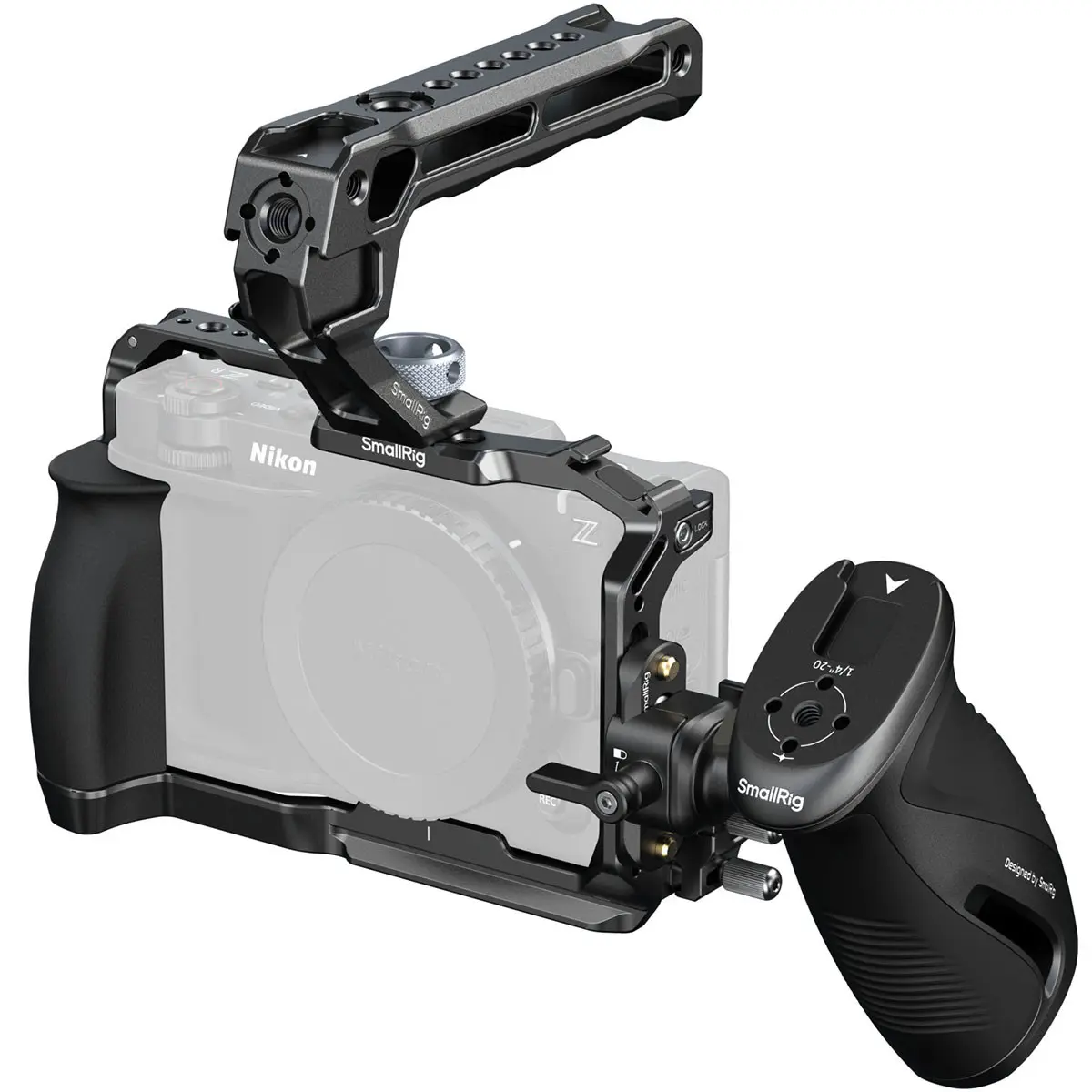 SmallRig Advanced Edition Cage Kit for Nikon ZR Camera, Black