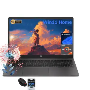 HP 15.6'' Business and Study Laptop 2025 Updated, 15.6" FHD, Windows 11 Home+ Copilot AI, Numeric Keypad, Webcam,AMD Ryzen 7 7730U (up tp 32GB RAM | 512GB SSD), WiFi 6& Bluetooth with Bundle Accessory