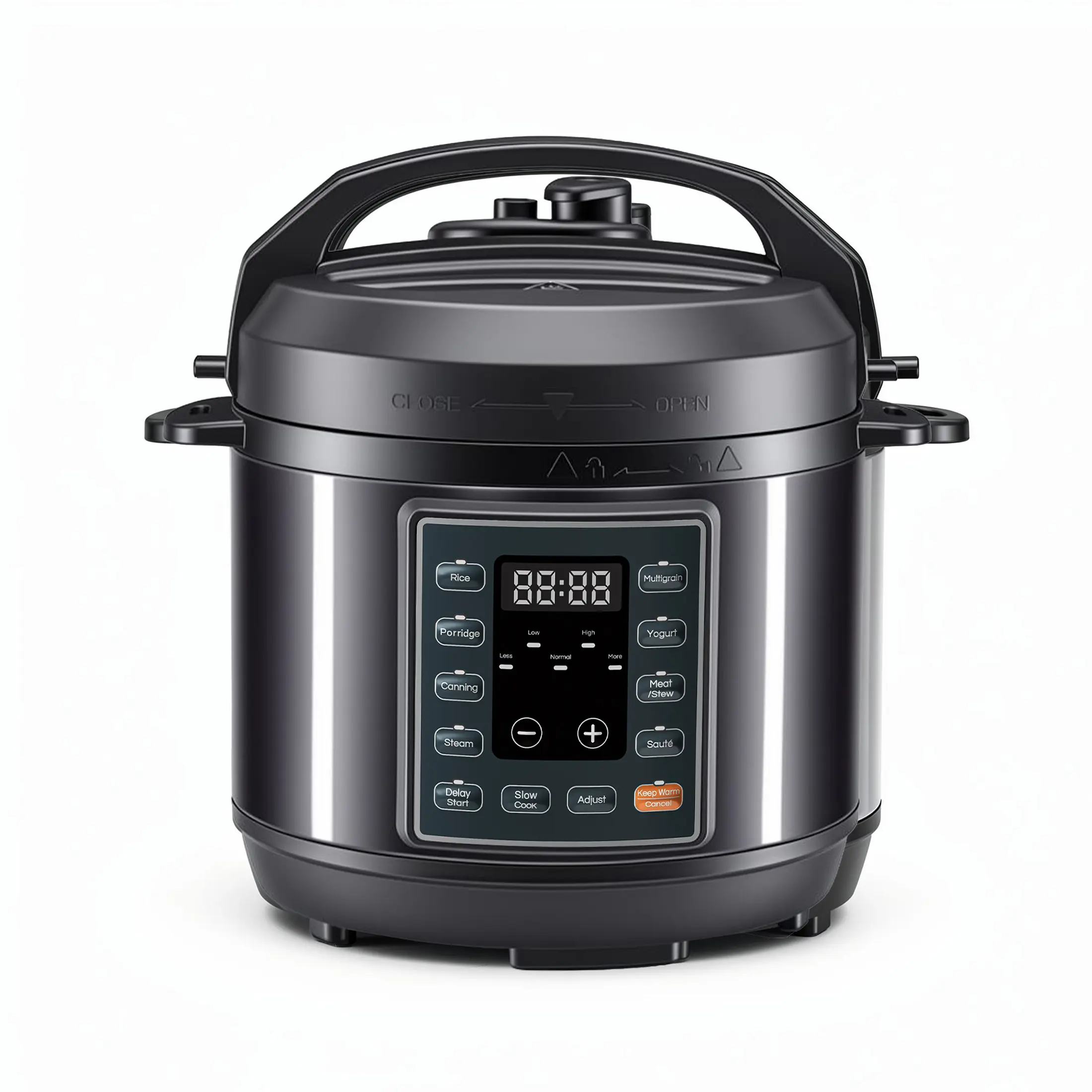 DUMOS Electric Pressure Cooker with Preset Programs, Multi-Function Kitchen Appliance for Rice, Soup, Beans and Easy Family Meal Preparation