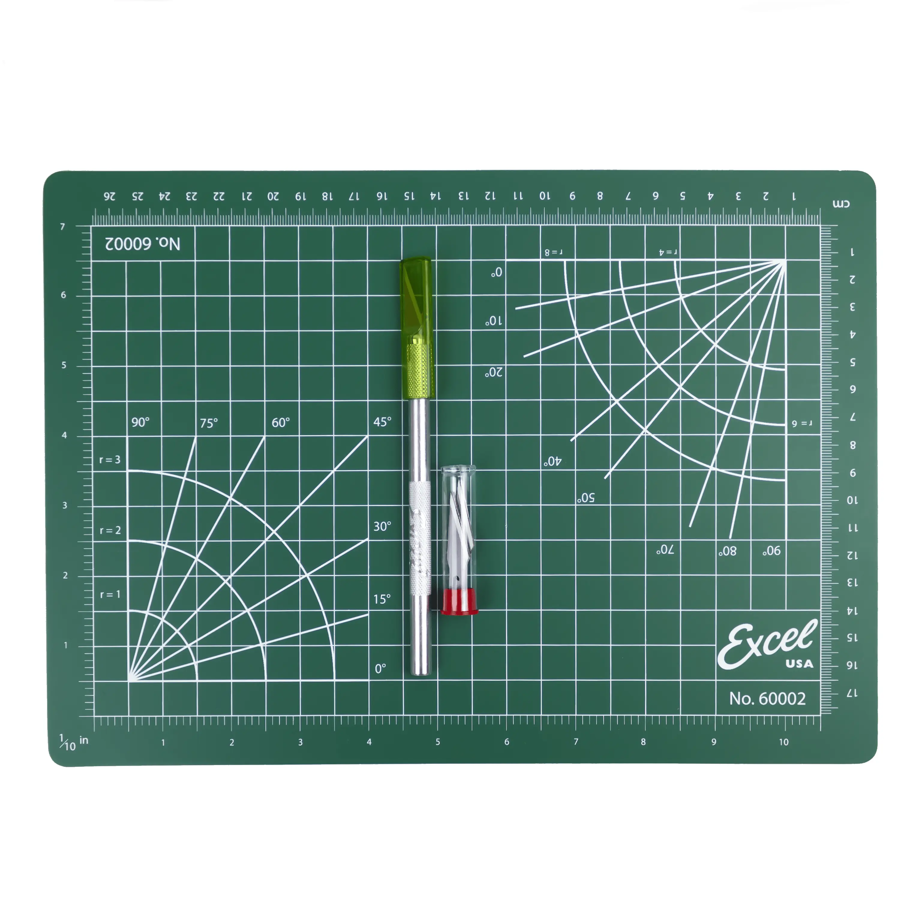 Excel Blades Precision Cutting Kit with 8.5" x 12" Cutting Mat, Craft Hobby Knife and Assorted Blades