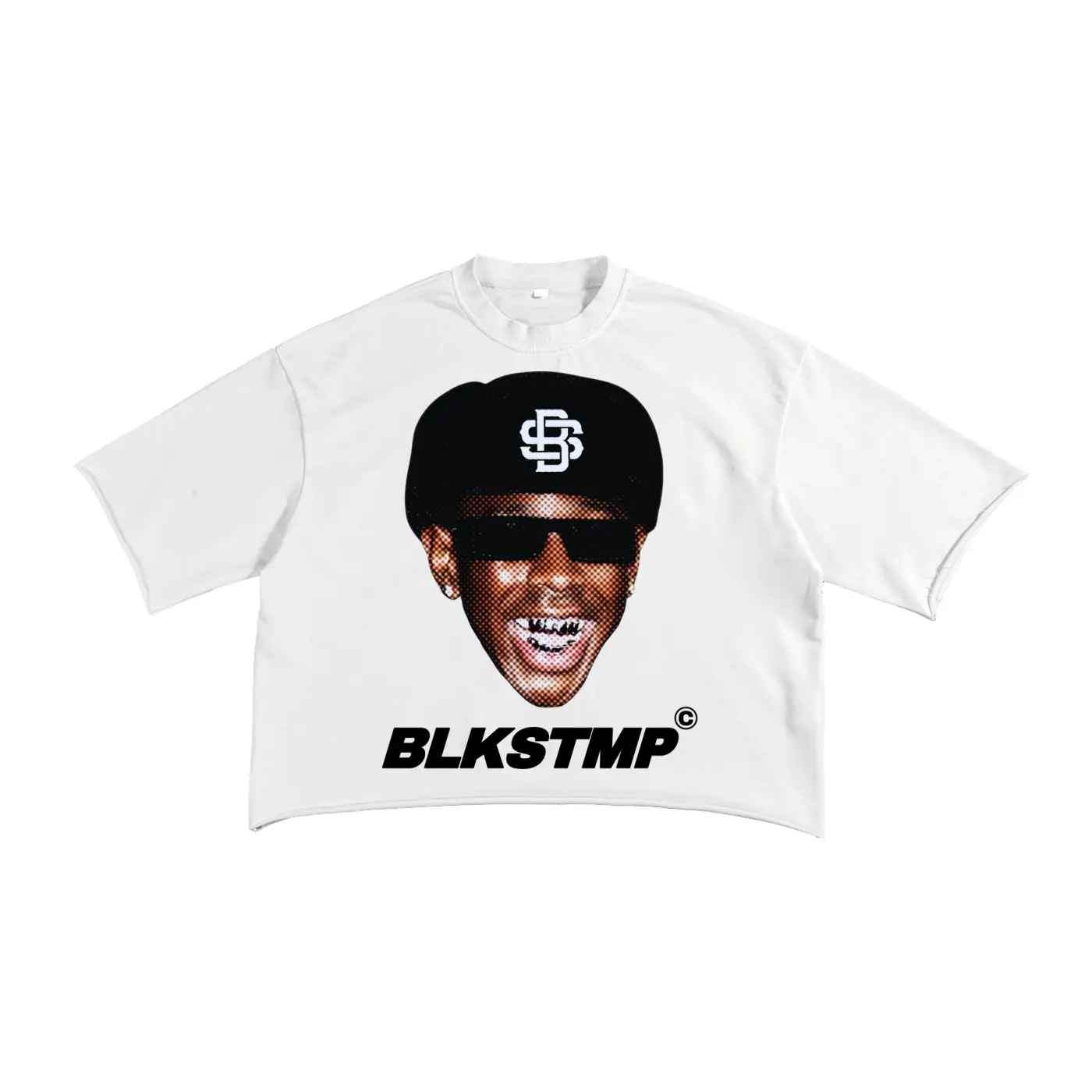BLKSTMP “ Creator “ Raw Edge T-shirt