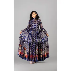 Ethiopian Eritrean Habesha Chiffon Dress