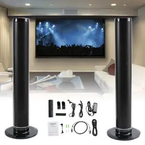 Detachable Surround Sound Bar Bluetooth 2 Speaker in 1 Subwoofer for TV and Home Theater - Smartphone, Audio  Smartphone