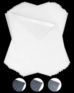 Double Sided Iron On Adhesive Sheets 20 PCS Heavy Weight A4 Size Double-Sided Press-on Patch Heat Melt Fabric Glue Sheet Permanent Fusible Adhesive Sheets