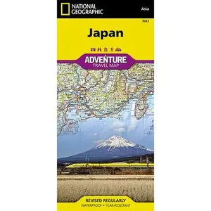 Japan Map -- National Geographic Maps - Adventure, Sheet Mapsheet Map - Detail Un