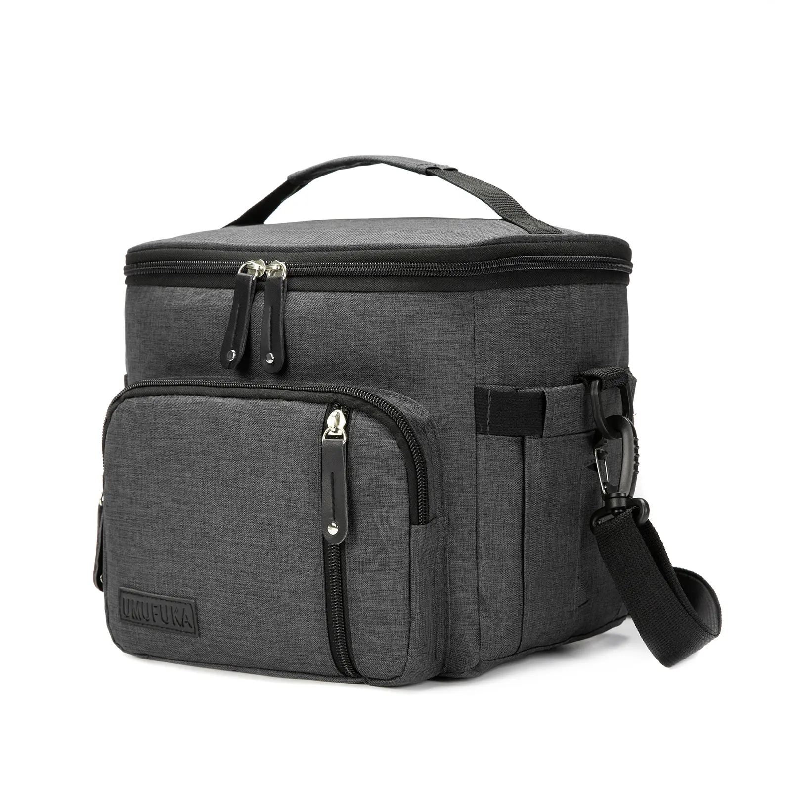 Large 8.5L Insulated Lunch Bag for Work, Reusable Cooler Tote for Men & Women with Shoulder Strap, Leakproof Waterproof Oxford Fabric, Lunch Work Bag, Multifunctional Insulated Bag