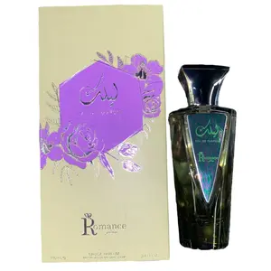 Romance Women Lailak EDP 3.4 OZ - Elegant Bottle with Purple Label & Rose Design