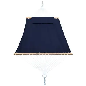 Hammock with Detachable Pillow in Sunbrella Fabrics