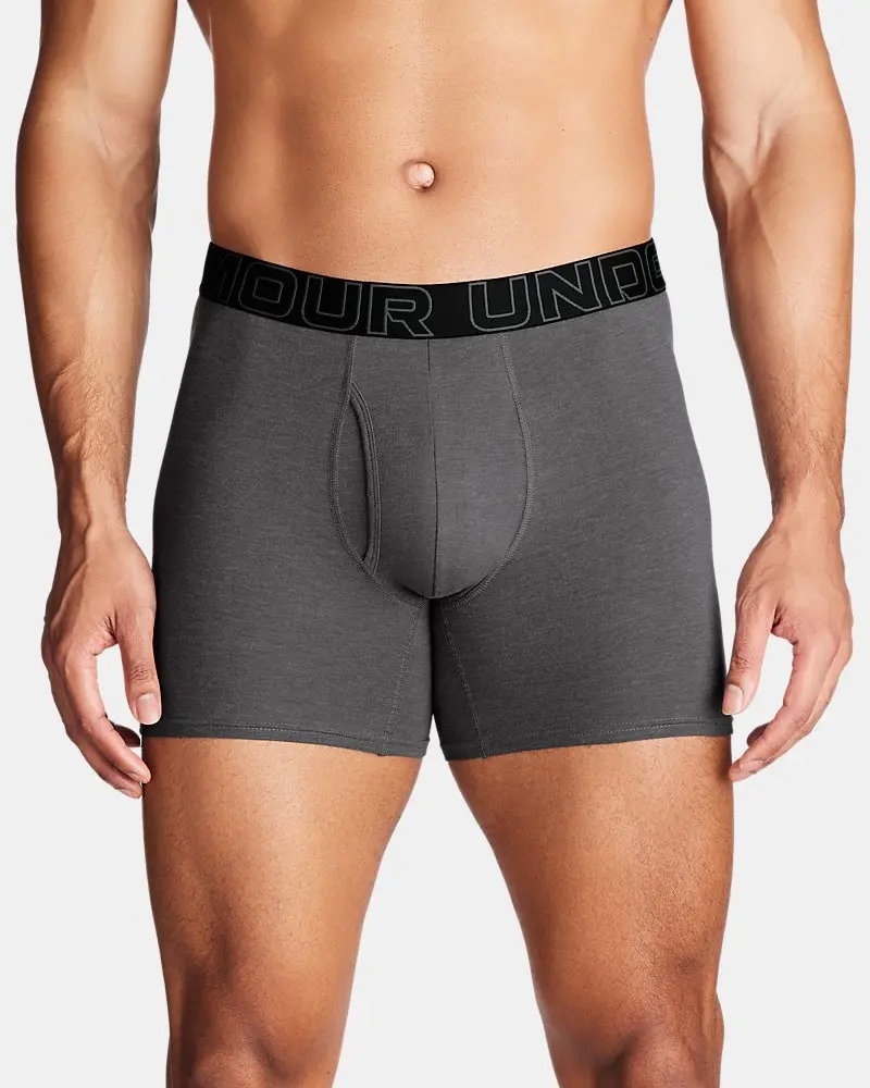 Under Armour Performance Cotton Men's 6" 3-Pack Boxerjock®