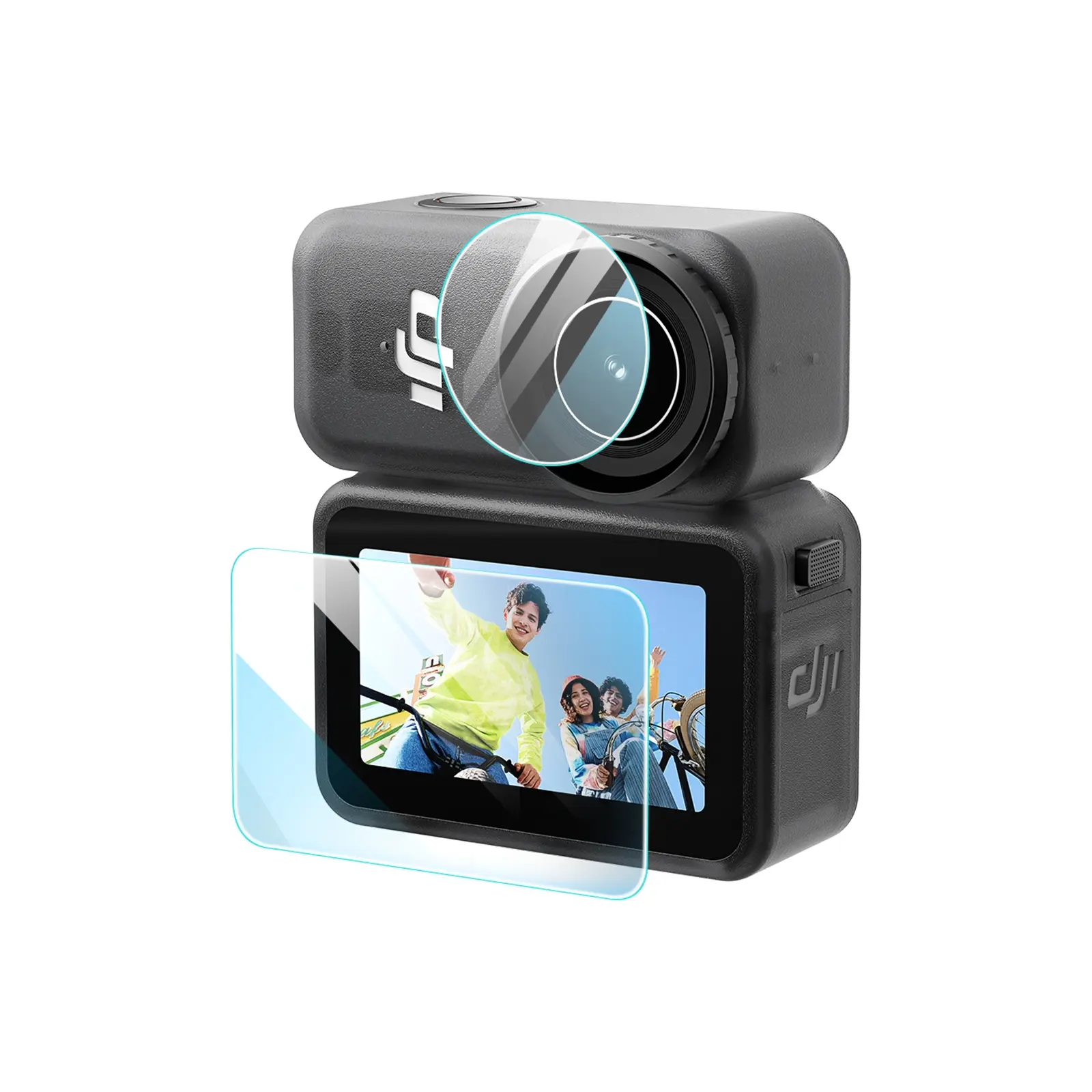 Dji Osmo Nano Screen Protector Tempered Glass Film, High Definition Clear Crisp Display Protective Cover for Dji Osmo Nano Camera Accessories Protection, Easy Installation