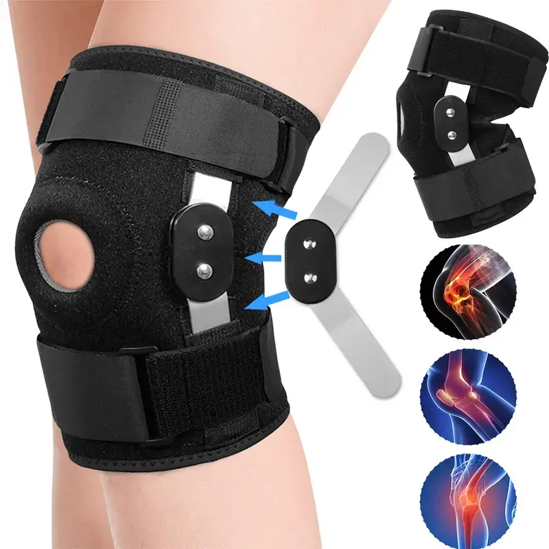 Warm Compression Knee Protection,Knee Braces, 2-Pack, Knee Support Compression Sleeves, Fitness Sports Knee Braces, Women's & Men's