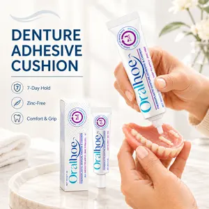 Oral 20G Cushion Grip Thermoplastic Denture Adhesive - Refits and Tightens Loose Fits