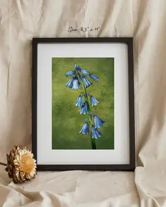 Bluebell Art Print