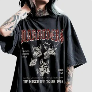 [Sale Up To 50%] 70s Wizards Marauders World Tour Tee, Comfort Colors® Pottery Tee, ATYD T-Shirt, Subtle HP Shirts