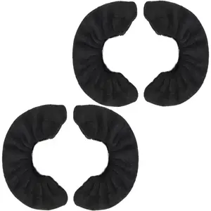 2 Pairs Ice Skate  Covers,   Cover Skate  Protector for Hockey Skates, Figure Skates and Ice Skates, Black